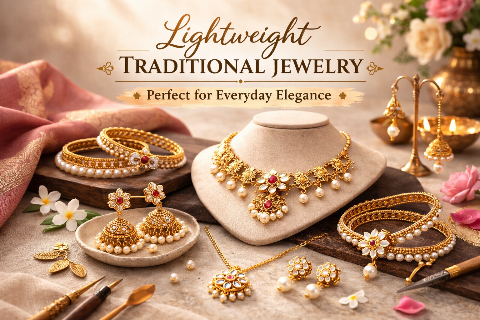 Lightweight Traditional Jewelry: Perfect for Everyday Elegance