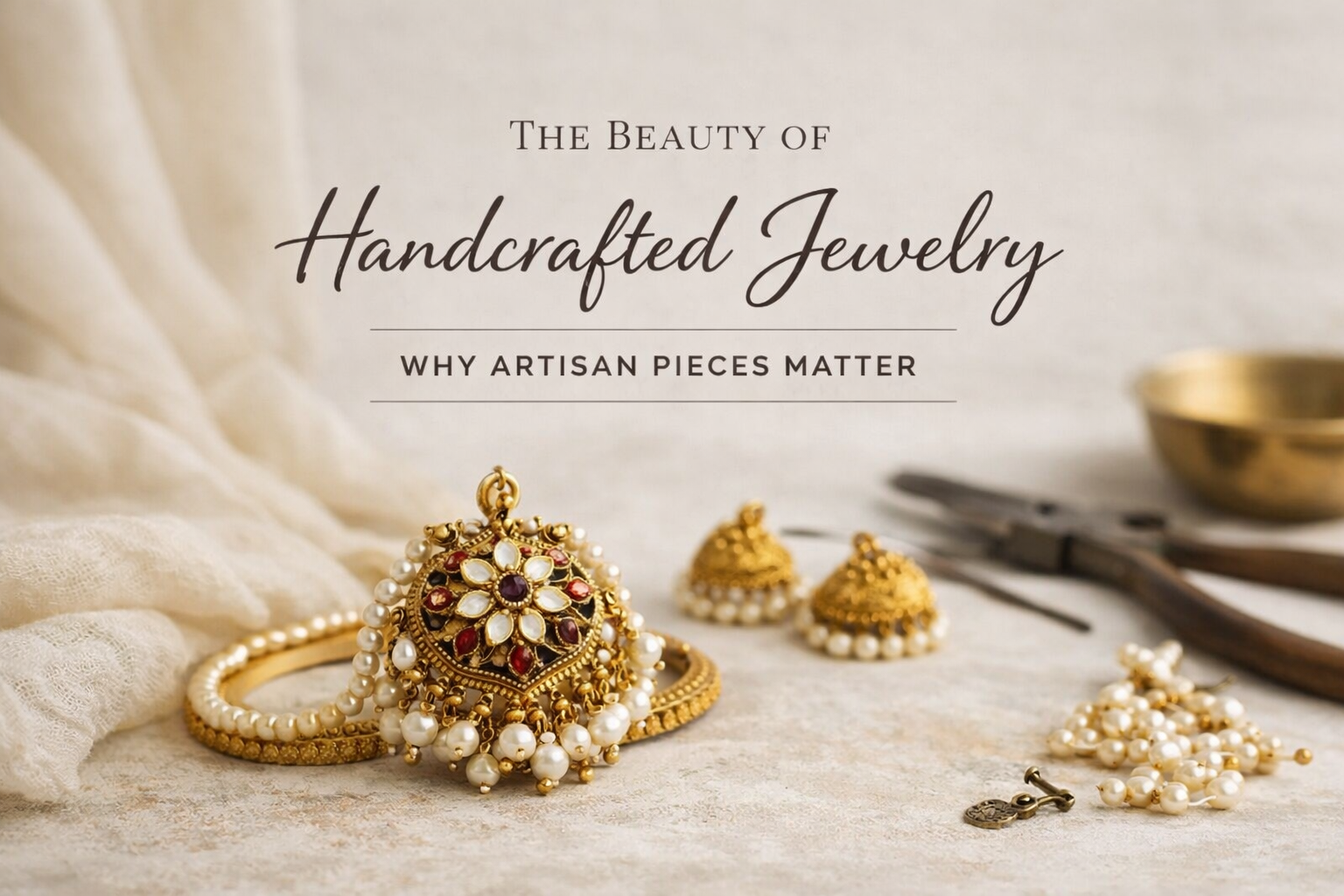 The Beauty of Handcrafted Jewelry: Why Artisan Pieces Matter