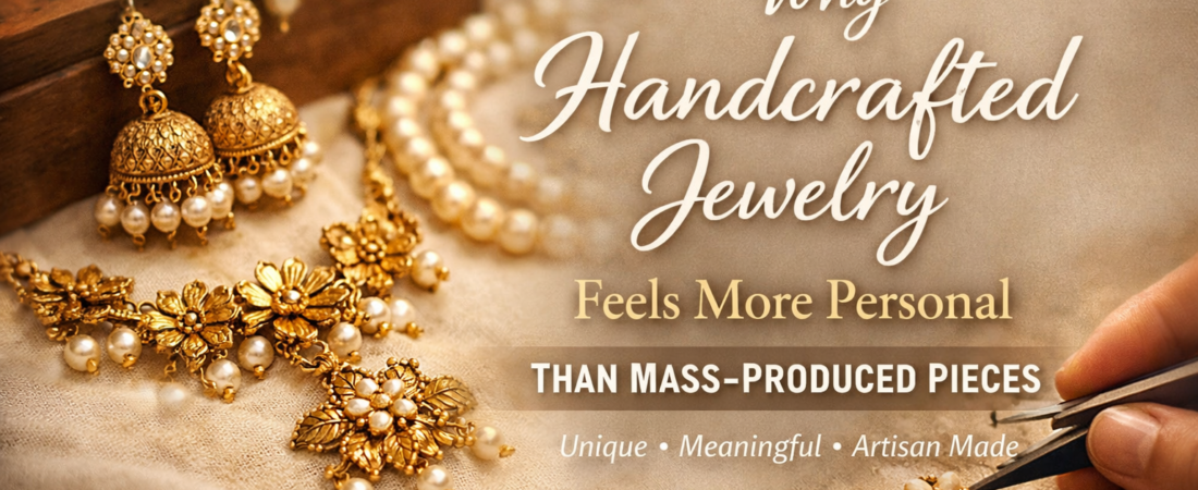 Why Handcrafted Jewelry Feels More Personal Than Mass-Produced Pieces