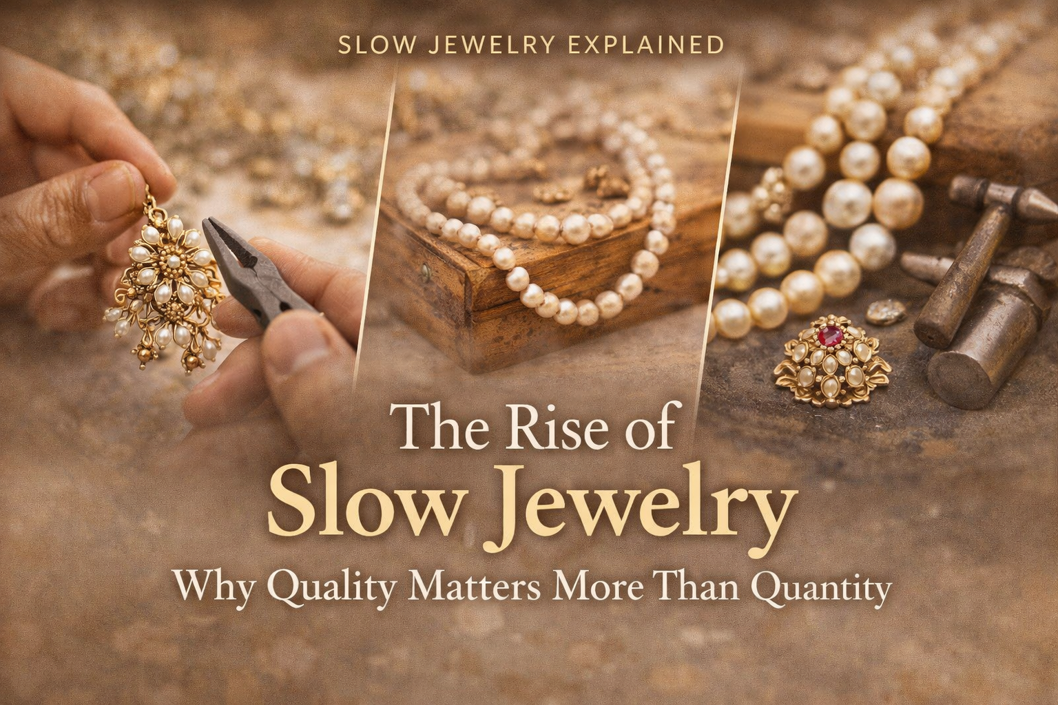 The Rise of Slow Jewelry: Why Quality Matters More Than Quantity
