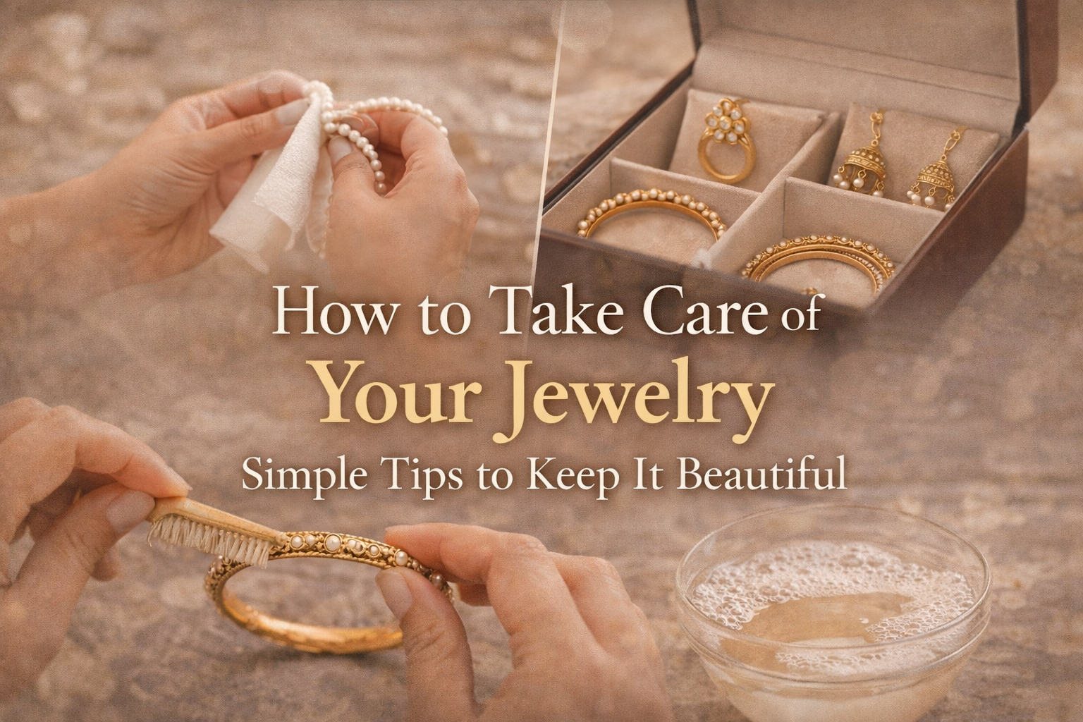 How to Take Care of Your Jewelry: Simple Tips to Keep It Beautiful