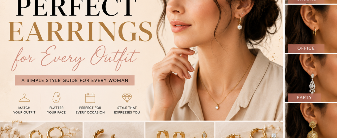 How to Choose the Perfect Earrings for Every Outfit 1 How to Choose the Perfect Earrings for Every Outfit