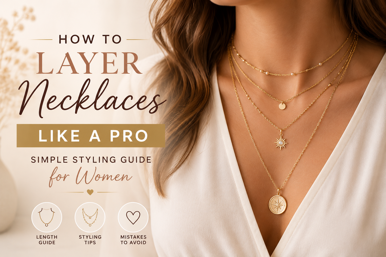 How to Layer Necklaces Like a Pro: Simple Styling Guide for Women 10 How to Layer Necklaces Like a Pro: Simple Styling Guide for Women