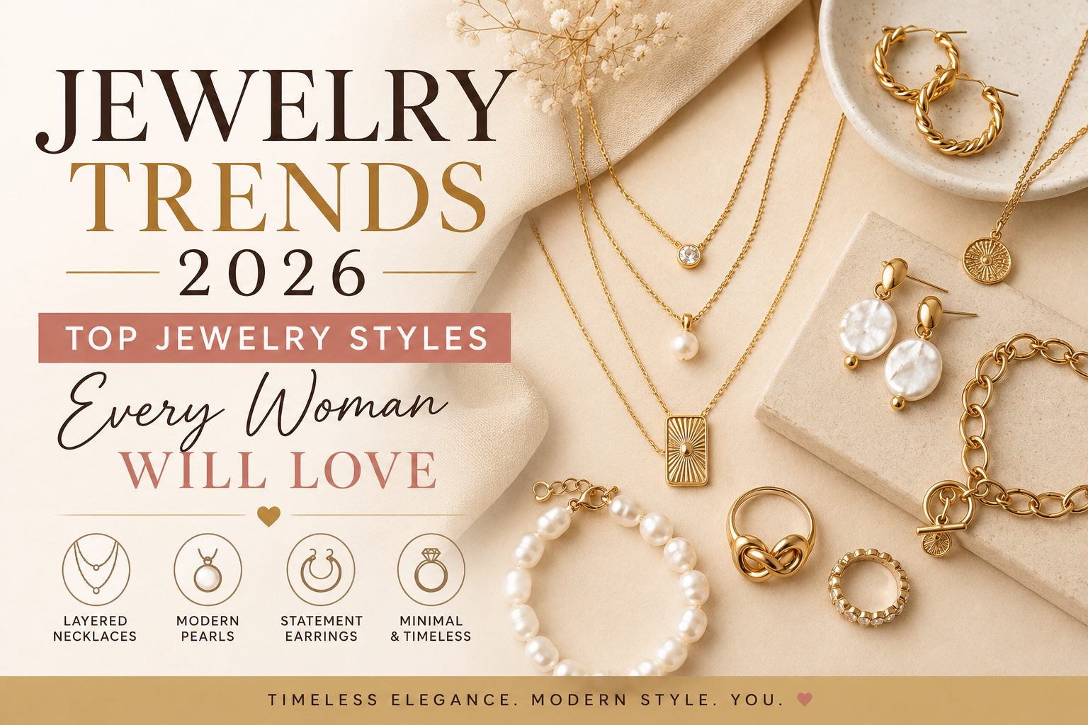Jewelry Trends 2026: Top Jewelry Styles Every Woman Will Love 9 Jewelry Trends 2026: Top Jewelry Styles Every Woman Will Love