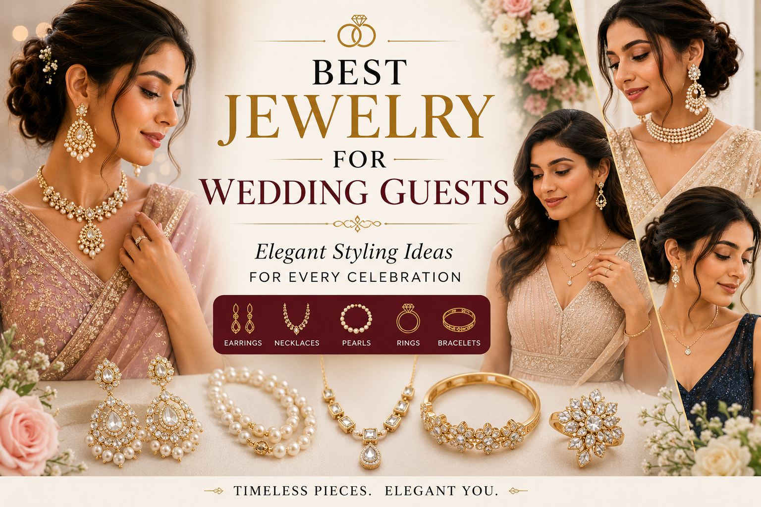 Best Jewelry for Wedding Guests: Elegant Styling Ideas for Every Celebration 3 Best Jewelry for Wedding Guests: Elegant Styling Ideas for Every Celebration