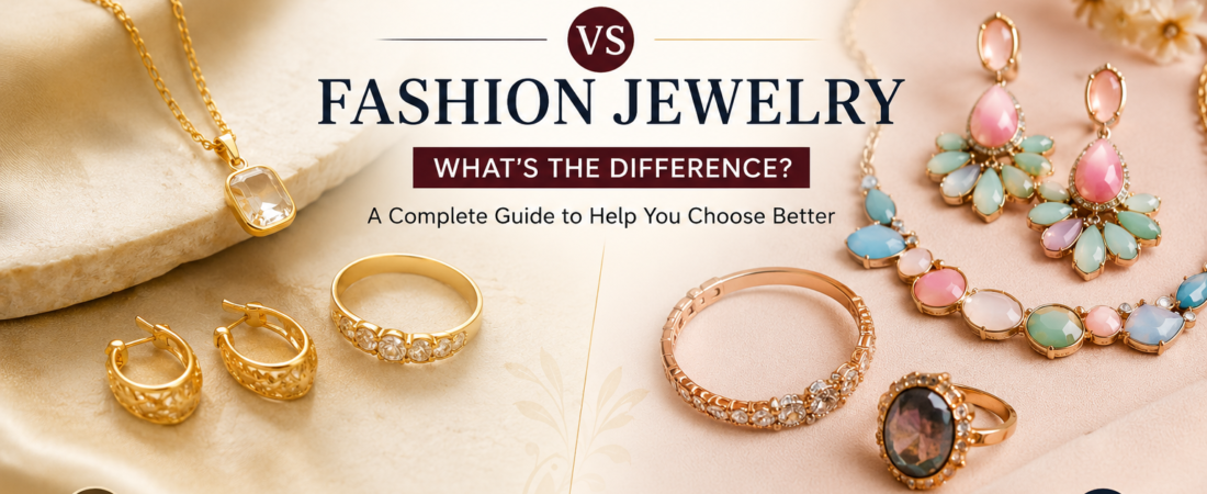 Gold-Plated Jewelry vs Fashion Jewelry: What’s the Difference?